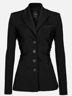 NWOT PINKO Gathered Single-Breasted Blazer
$500 Size IT44 US 8